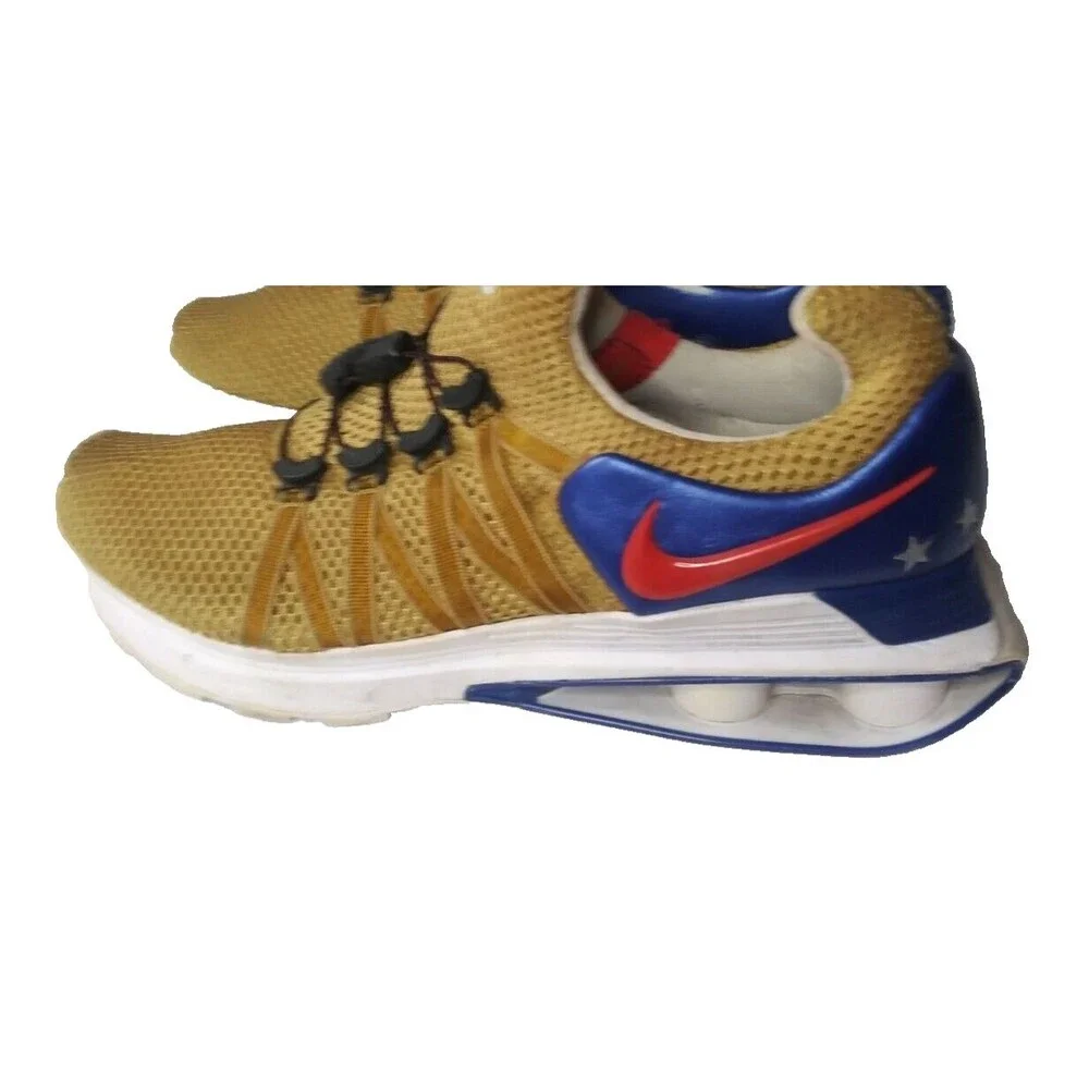 Nike Shox Gravity World Cup (2018) Metallic Gold Men's Size 7.5 ~AR1999-700